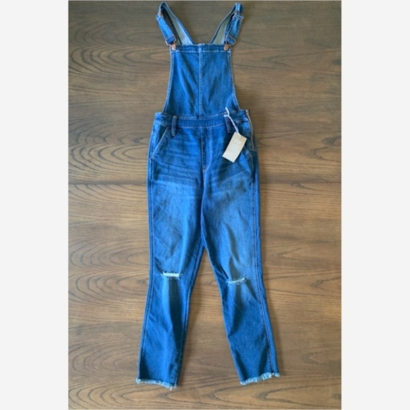 Madewell Blue Women Jeans Overalls - Picture 1 of 5